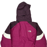 The North Face Ski Jacket - Large Purple Polyester
