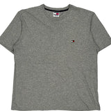 Tommy Hilfiger T-Shirt - XL Grey Cotton
