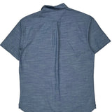 Levis Short Sleeve Shirt - XL Blue Cotton