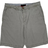 Tommy Hilfiger Chino Shorts - 34W 10L Grey Cotton