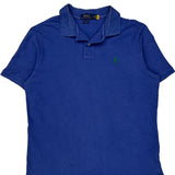 Polo By Ralph Lauren Polo Shirt - Large Blue Cotton