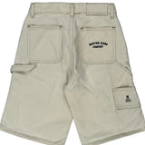 Age 10 Nautica Carpenter Shorts - 24W 10L Cream Cotton