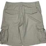 Tommy Hilfiger Cargo Shorts - 34W 10L Beige Cotton