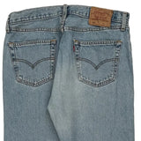 501 Levis Jeans - 32W 30L Light Wash Cotton