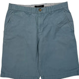 Tommy Hilfiger Chino Shorts - 31W 9L Blue Cotton
