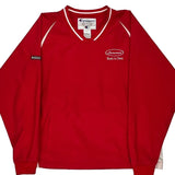 Champion Windbreaker - Large Red Nylon