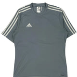 Number 13 Adidas Football Shirt - Medium Grey Polyester