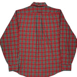 Gant Checked Shirt - Large Red Cotton Blend
