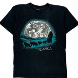Alore Single Stitch T-Shirt - Large Black Cotton