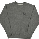 Asics Sweatshirt - Medium Grey Cotton Blend