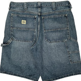 Wrangler Carpenter Shorts - 36W 10L Blue Cotton