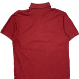 Tommy Hilfiger Polo Shirt - Medium Red Cotton