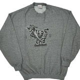 Disney Cartoon Sweatshirt - XL Grey Cotton