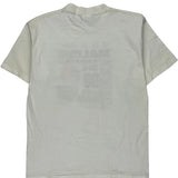 Malone Tigers Cotton Net Single Stitch T-Shirt - Large White Cotton