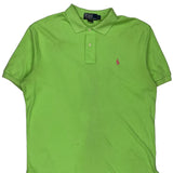 Polo By Ralph Lauren Polo Shirt - Large Green Cotton