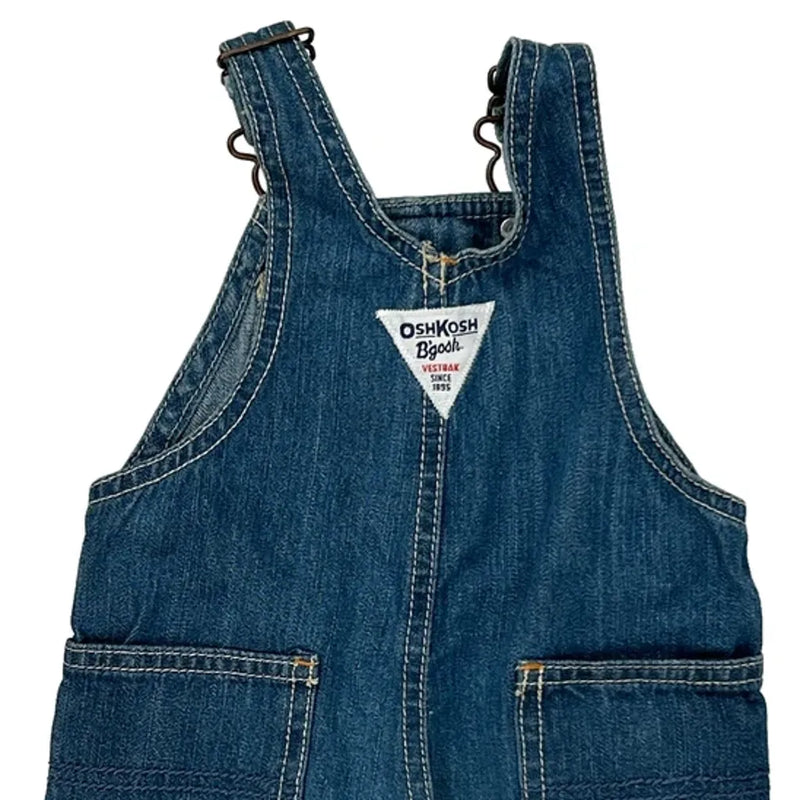 Age 3 Months Oshkosh Dungarees - 4XS Blue Cotton