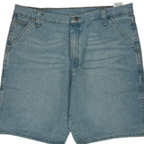 Wrangler Denim Shorts - 38W 9L Blue Cotton