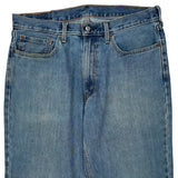 Levis Denim Shorts - 36W 11L Blue Cotton