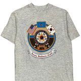 Hanes Single Stitch T-Shirt - Medium Grey Cotton