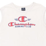 Age 15-16 Champion Spellout Vest - 2XL White Cotton