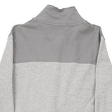 Age 15-16 Kappa Zip Up - 2XL Grey Cotton