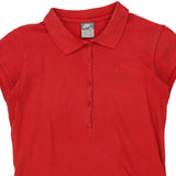 Age 10 Nike Polo Shirt - XL Red Cotton