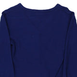 Age 11-12 Teddy Cardigan - Medium Navy Cotton Blend