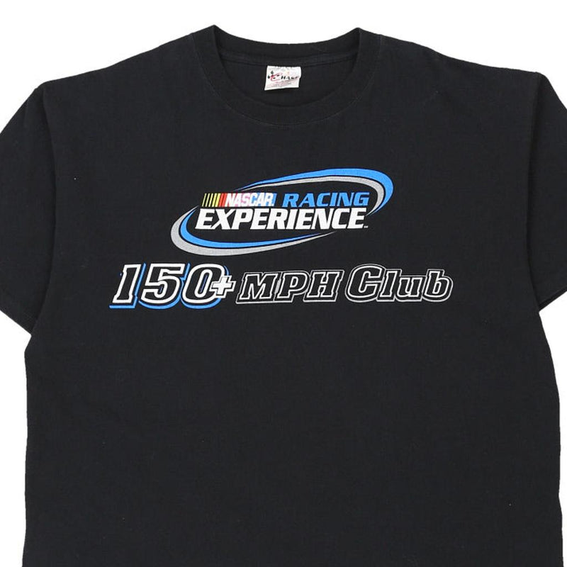 Vintage black 150+ MPH Club Chase Authentics T-Shirt - mens x-large