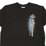 Vintage black 2004 Dale Jr. Daytona Champion Winners Circle T-Shirt - mens x-large