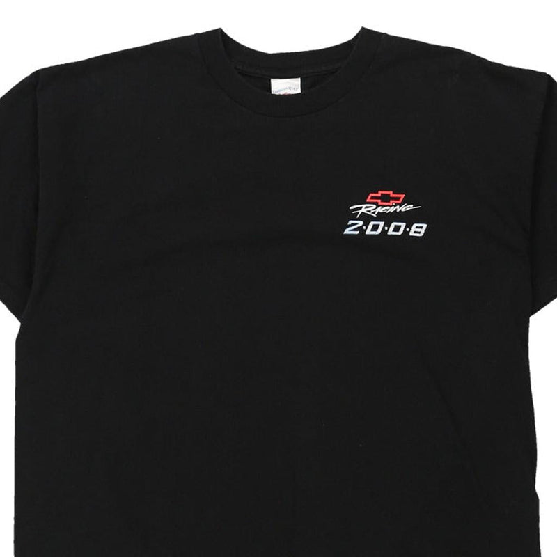 Vintage black Chevrolet Racing 2008 Tennessee River T-Shirt - mens x-large