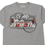 Vintage grey Joe Gibbs Chase Authentics T-Shirt - mens large