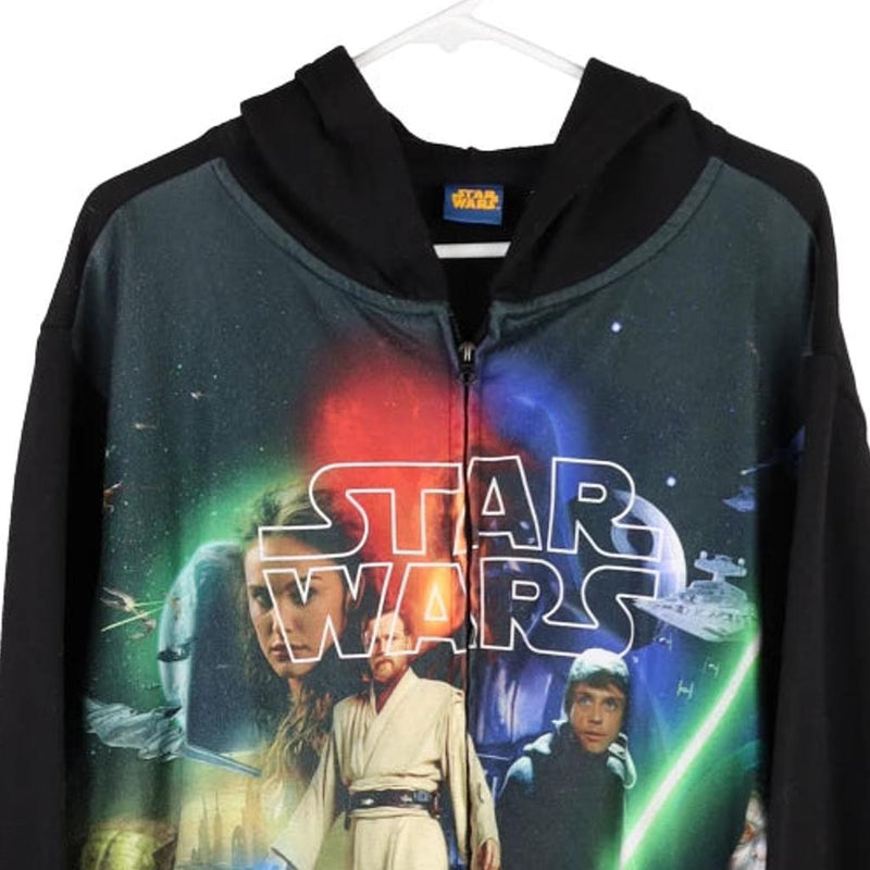 Vintage black Star Wars Hoodie - mens x-large