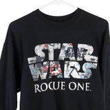 Vintage black Star Wars Hanes Sweatshirt - mens medium