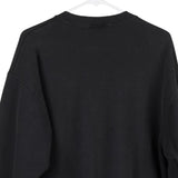 Heights Baseball Unbranded Sweatshirt - Medium Black Cotton Blend