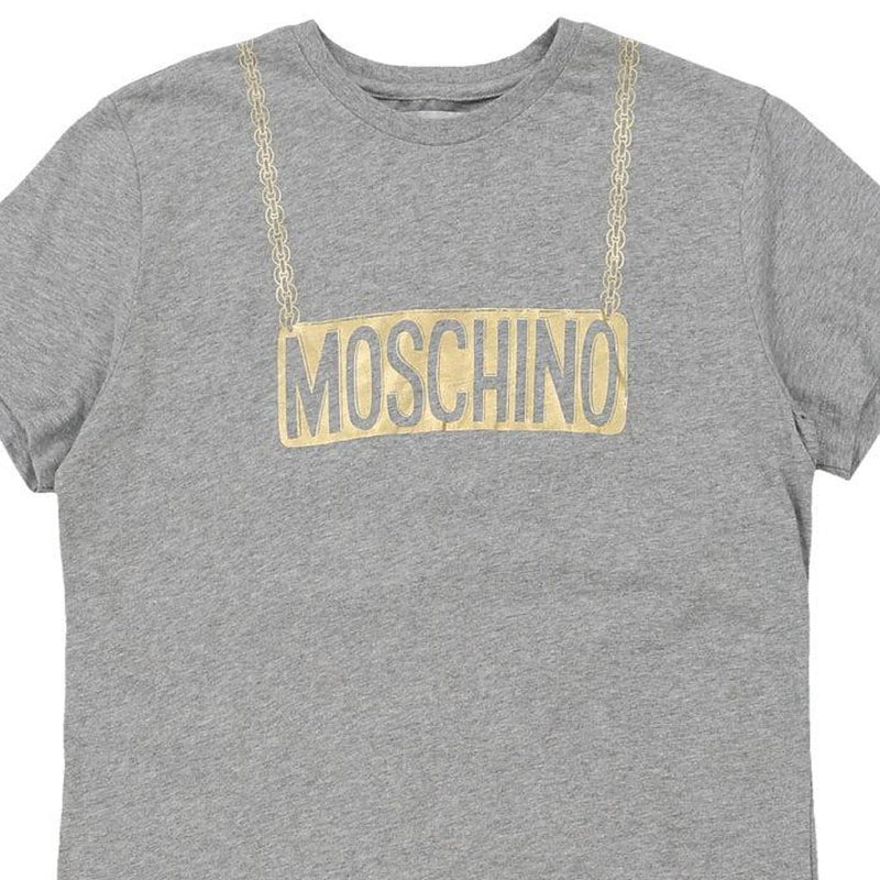 Vintage grey 14 Years Moschino T-Shirt - girls medium