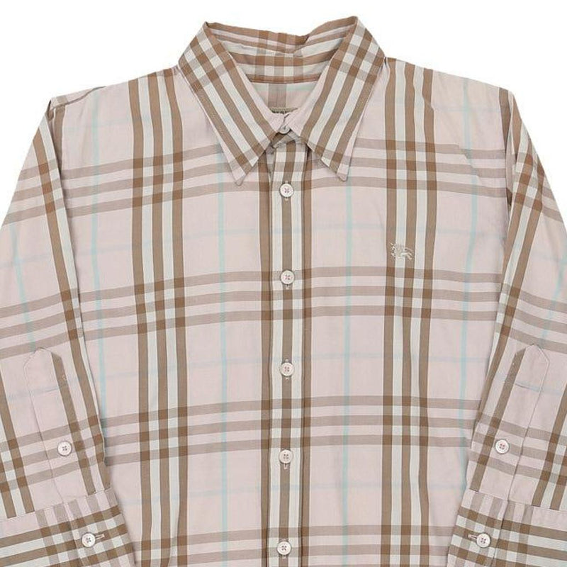 Vintage beige 12 Years Burberry London Shirt - boys medium