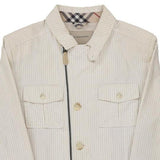 14 Years Burberry Cord Jacket - Medium Beige Cotton