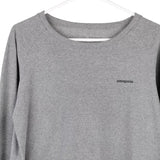 Vintage grey Patagonia Long Sleeve T-Shirt - womens medium