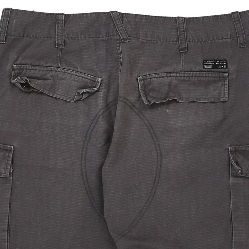 Element Cargo Shorts - 36W 11L Grey Cotton