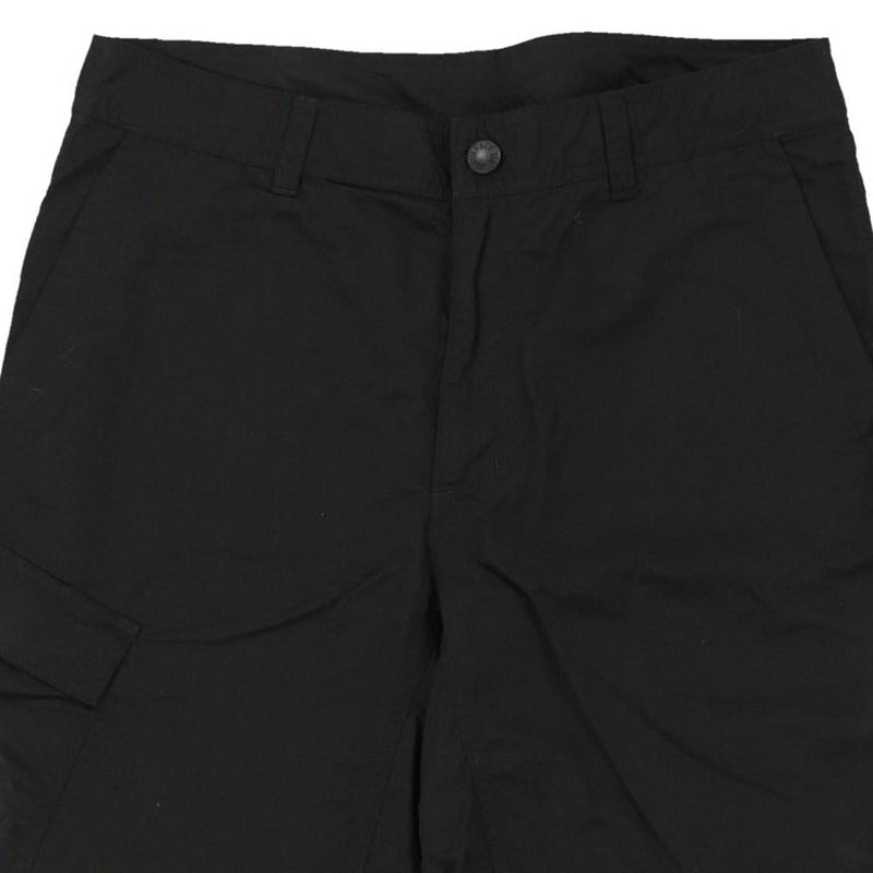 The North Face Cargo Shorts - 30W 10L Black Nylon Blend