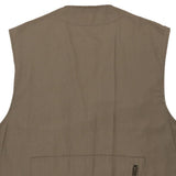 Vintage brown Stormy Life Sportswear Gilet - mens large