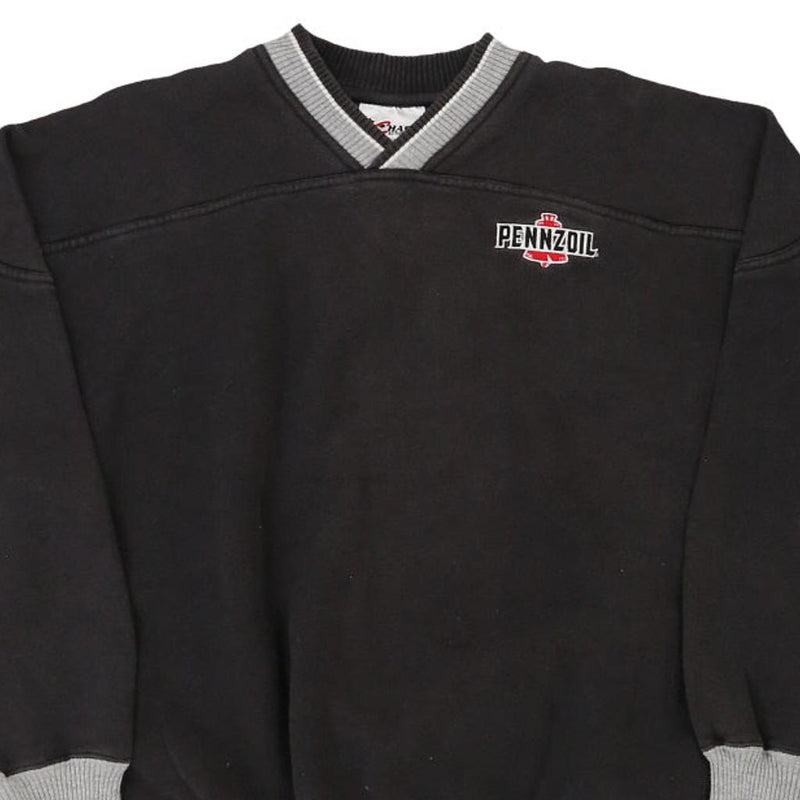 Vintage black Penzoil Chase Authentics Sweatshirt - mens xx-large