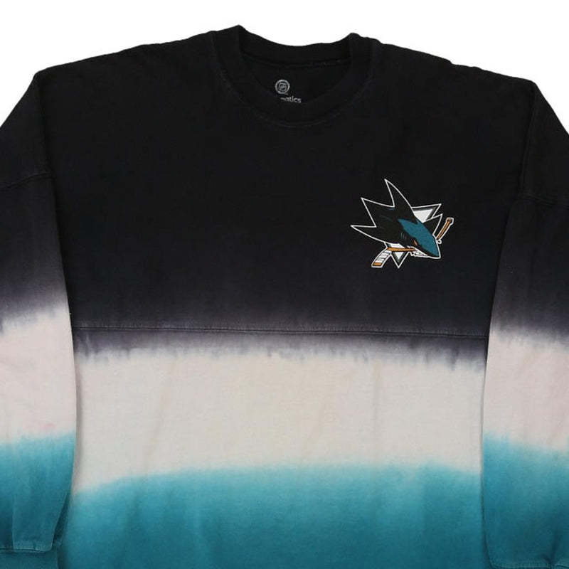 Vintage blue San Jose Sharks Fanatics Sweatshirt - mens small
