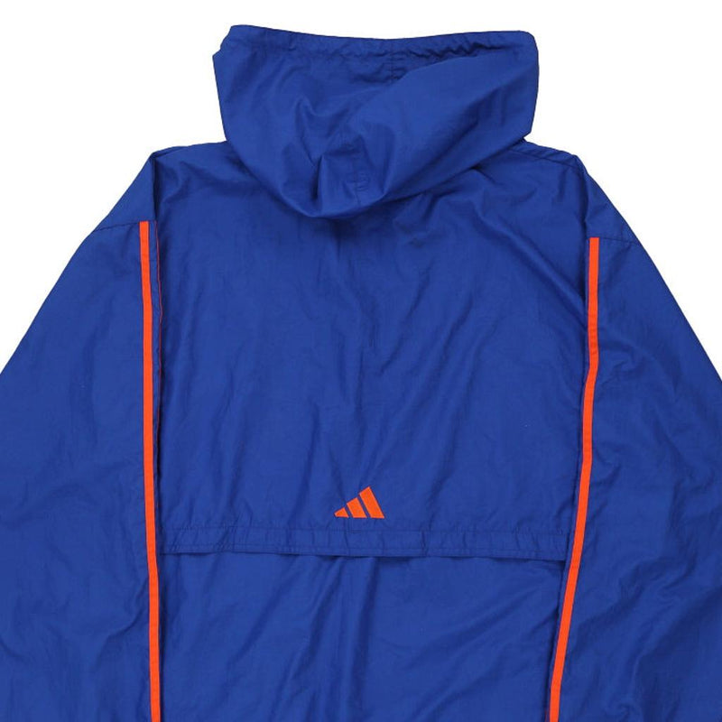 Vintage blue Adidas Windbreaker - mens x-large