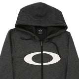 Vintage grey Oakley Hoodie - mens small