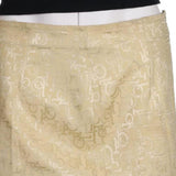 Roccobarocco Midi Skirt - 30W UK 10 Cream Nylon
