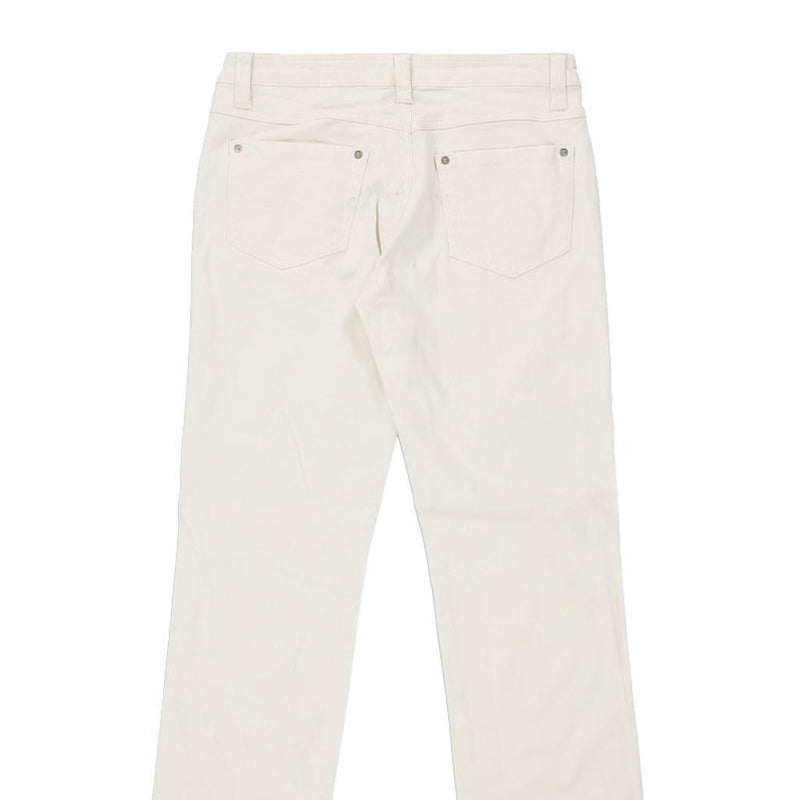 Iceberg Jeans - 32W UK 10 White Cotton