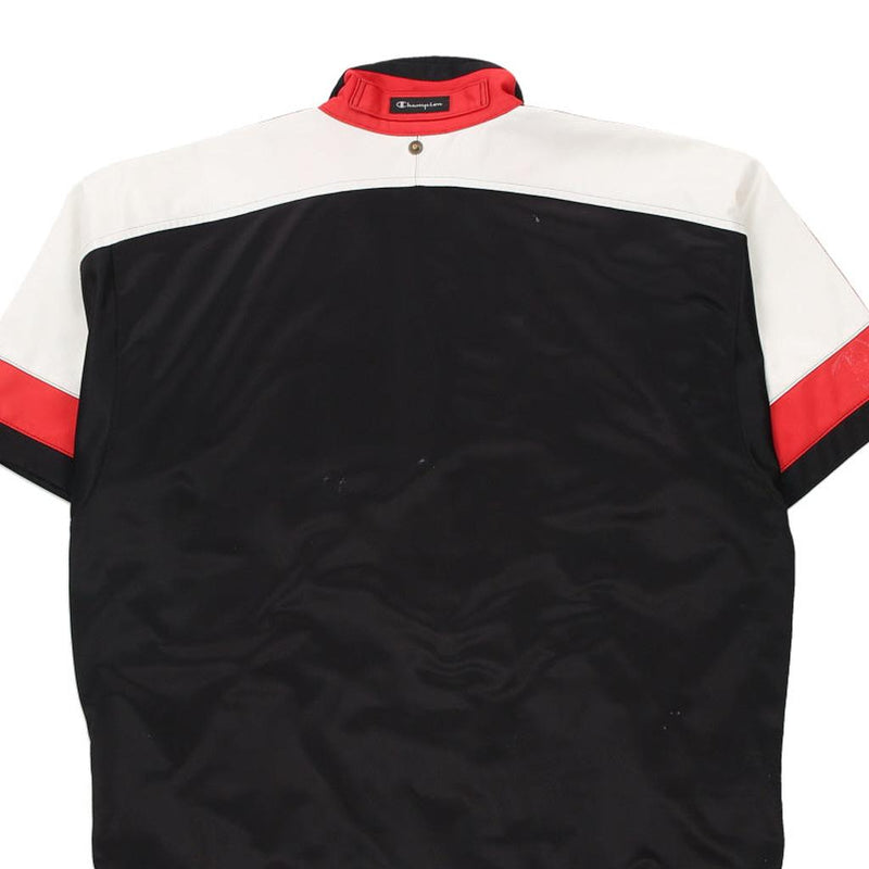 Vintage black Champion Track Jacket - mens medium