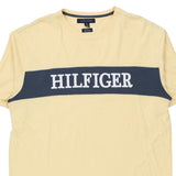 Vintage yellow Tommy Hilfiger T-Shirt - mens xx-large