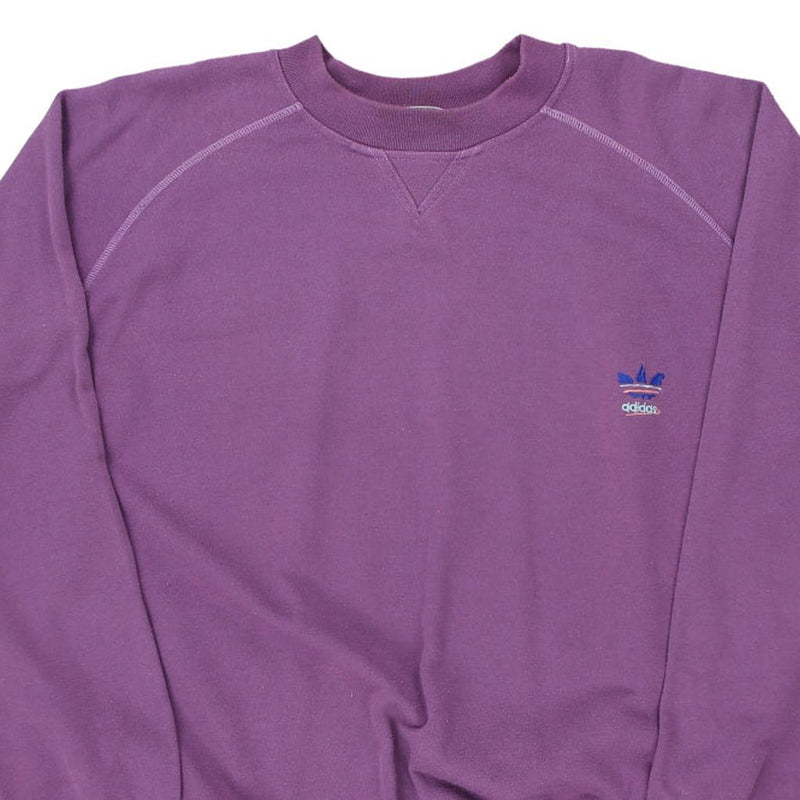 Vintage purple Adidas Sweatshirt - womens xx-large